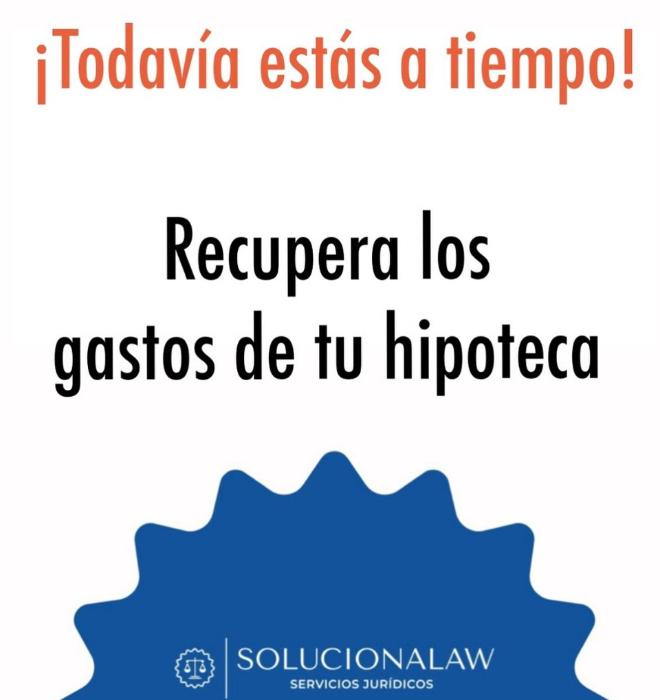 recupera los gastos de hipoteca